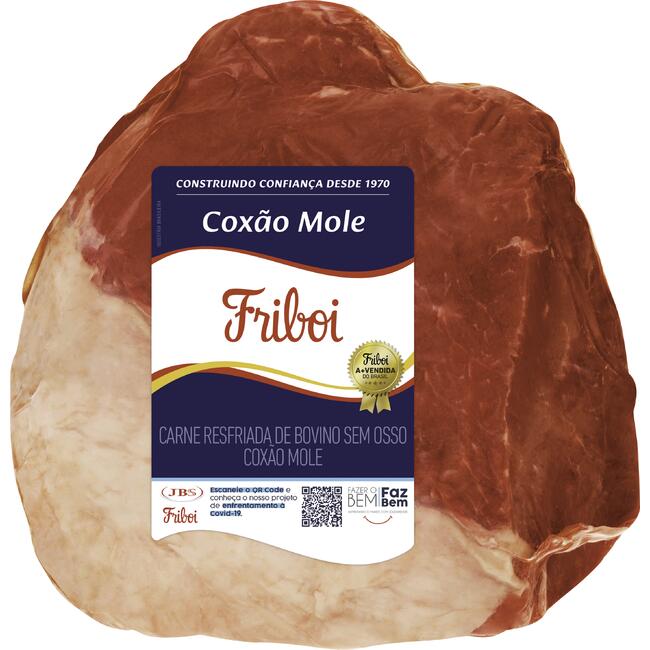 Coxão Mole Bov Friboi Resf Preço por quilo na peça