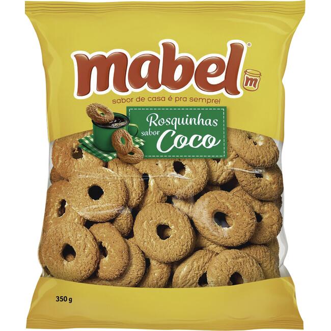 Biscoito Rosquinha Mabel Coco 350g