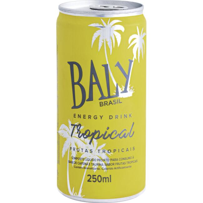 Energético Energy Drink Baly Frutas tropicais 250ml