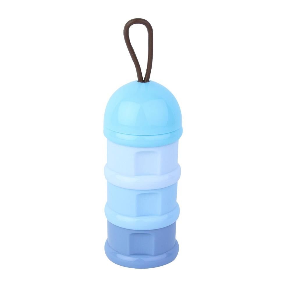 Porta Leite Em Pó A\BABY Silicone Azul