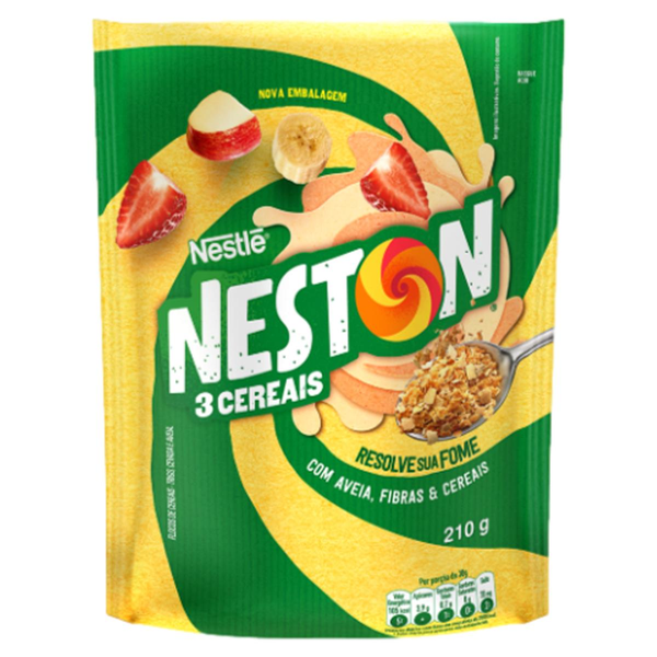 Cereal Neston 3 Cereais 210g