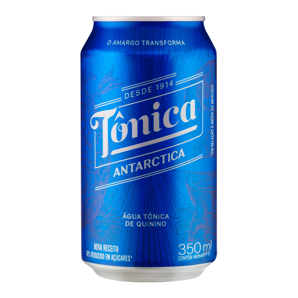 Água Tônica Antarctica Lata 350ml