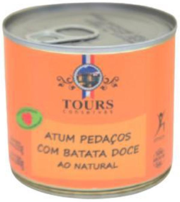 Kit 2x: Atum Pedaços Com Batata Doce Natural Tours 255g