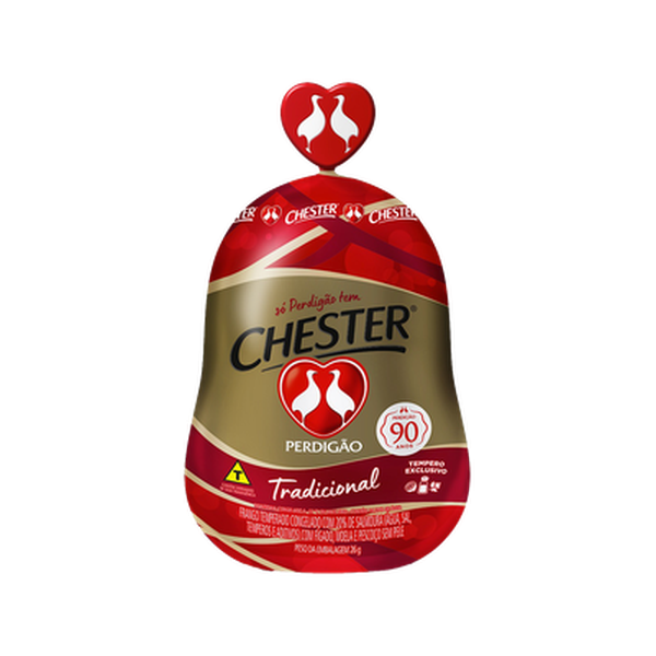 Chester Perdigão Congelado - Temperado - Tradicional Kg