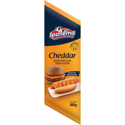 Requeijão Cremoso Ipanema Sabor Cheddar 400g