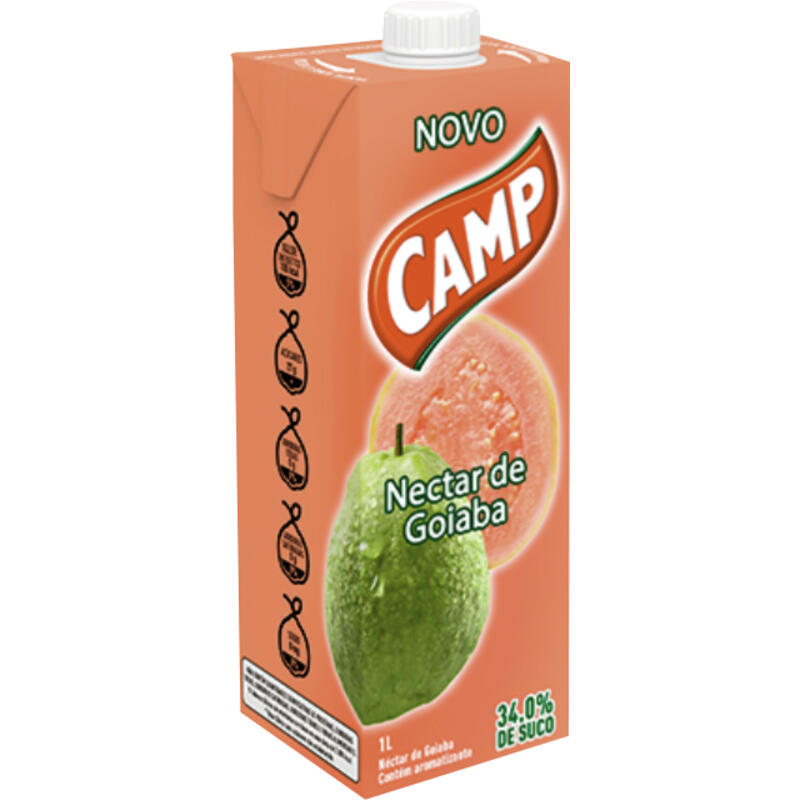 Suco Néctar Camp Goiaba 1L