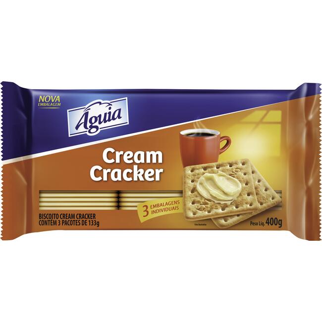 Biscoito Águia Cream cracker 400g