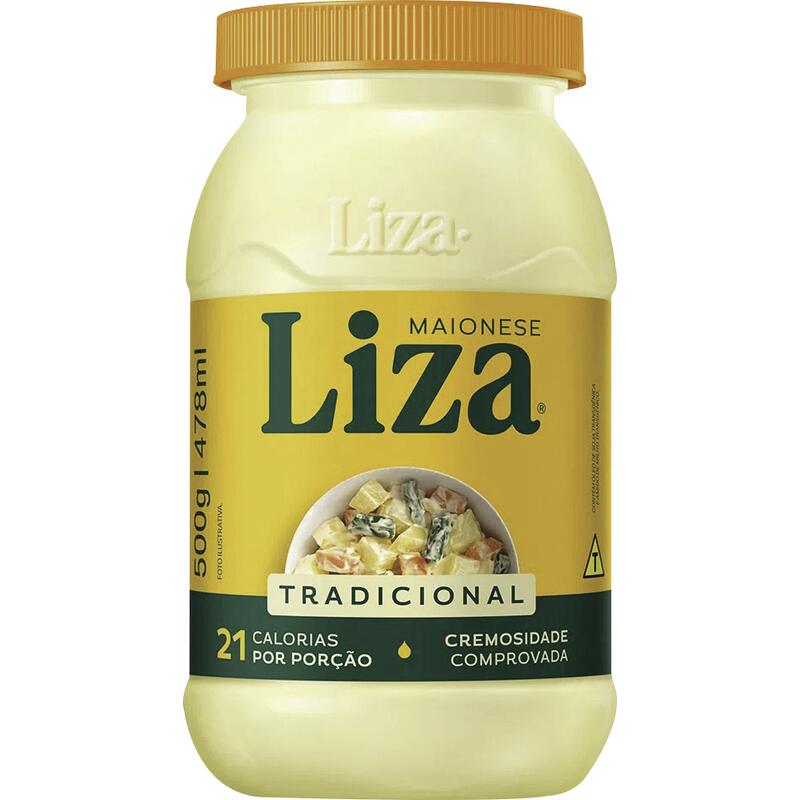 Maionese Liza Tradicional 500g