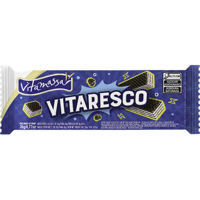 Biscoito Wafer Vitamassa Vitaresco 26g
