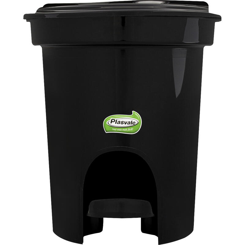 Lixeira Plasvale 8 Litros - Com Pedal - Ref. 183