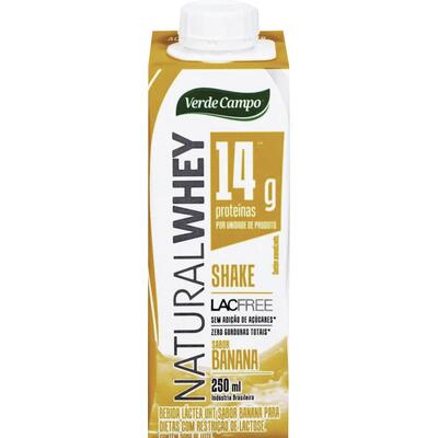 Bebida Láctea Lacfree Whey Banana 250ml
