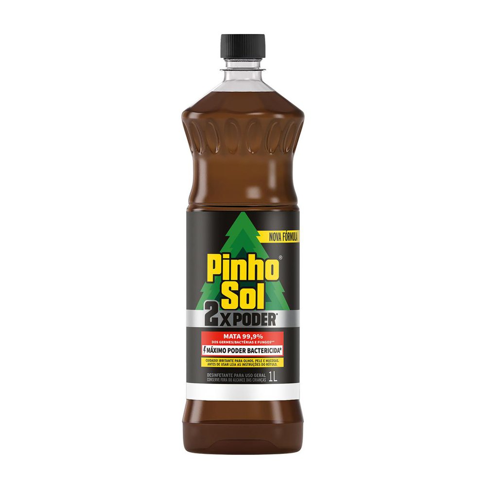 Desinfetante Pinho Sol 2xpoder Original 1l