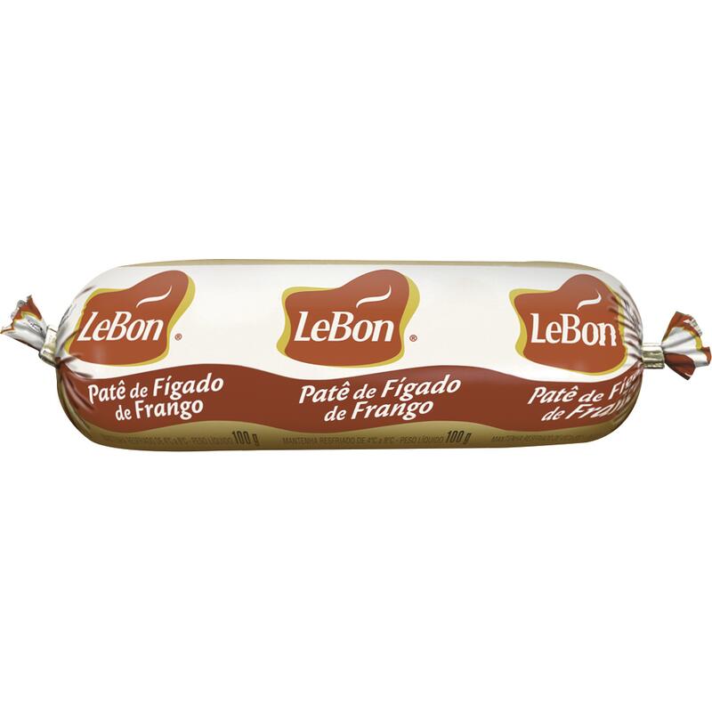Patê de Fígado de Frango Lebon 100g