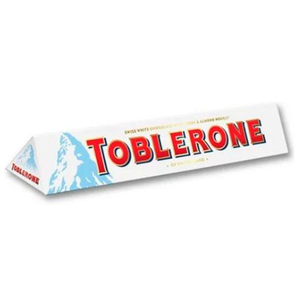 CHOC.TOBLERONE WHITE 100G