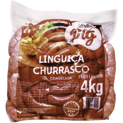 Linguiça para Churrasco Dom Porquito Congelada 4kg