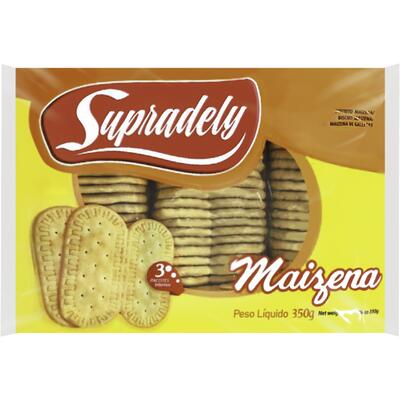 Biscoito Supradely Maizena 350g