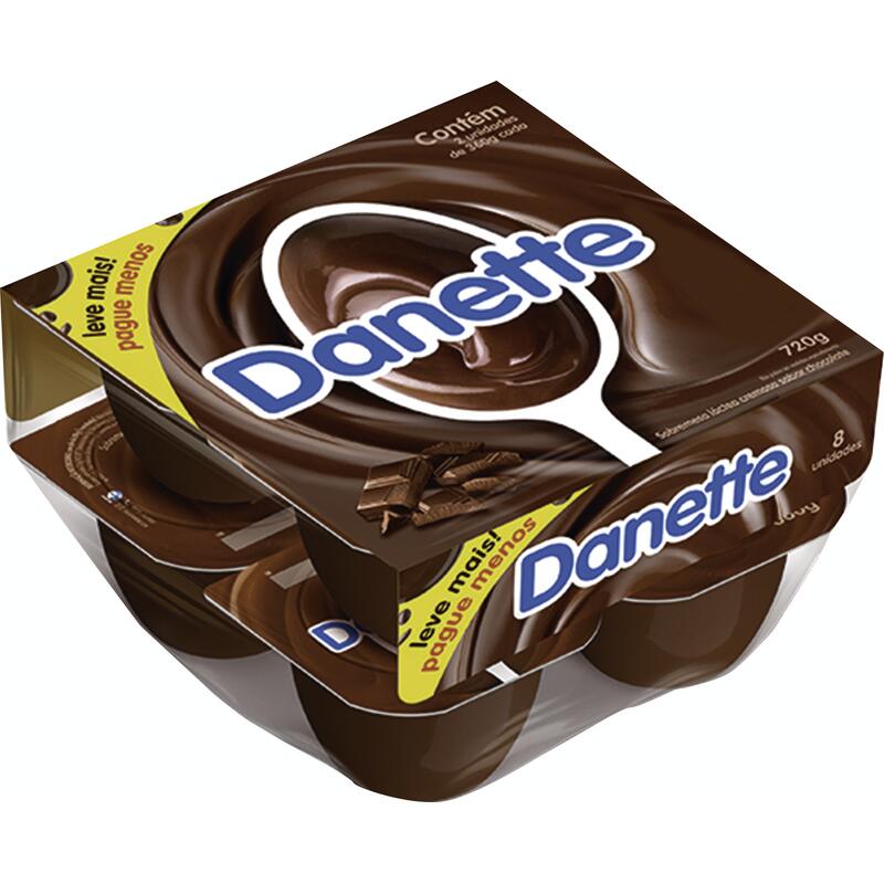 Sobremesa Danone Danette Chocolate 720g