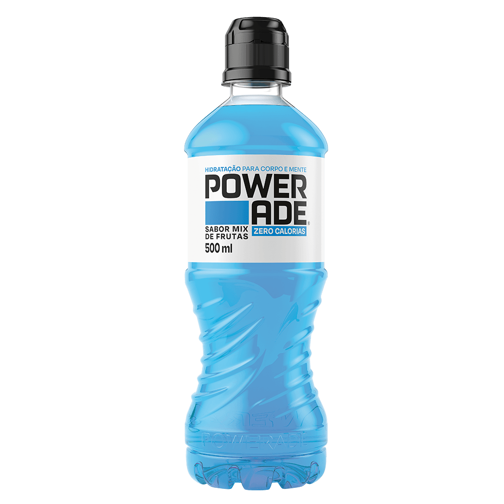 Isotônico Mix de Frutas Zero Calorias Powerade Garrafa 500ml