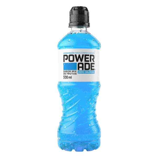 Isotônico Mix de Frutas Zero Calorias Powerade Garrafa 500ml