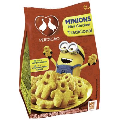 Empanado de Frango Perdigão Minions Tradicional 300g