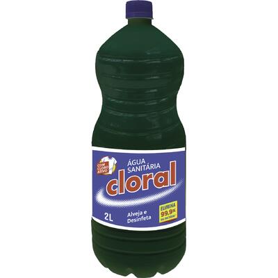 Água Sanitária Cloral 2L