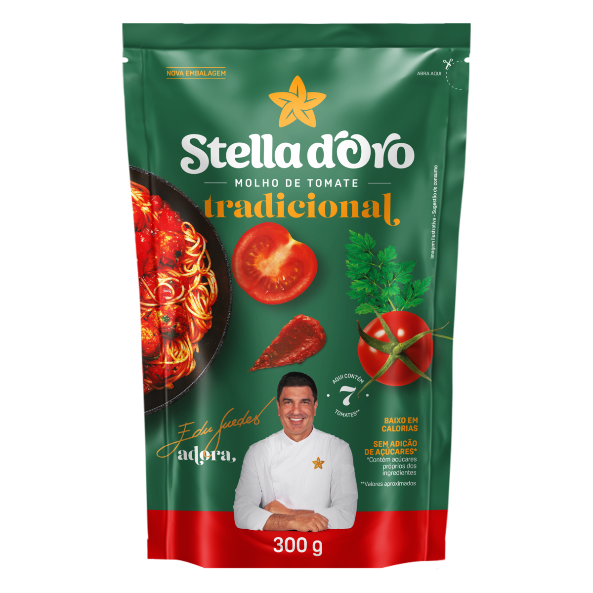 Molho de Tomate Stella D'oro Tradicional 300g