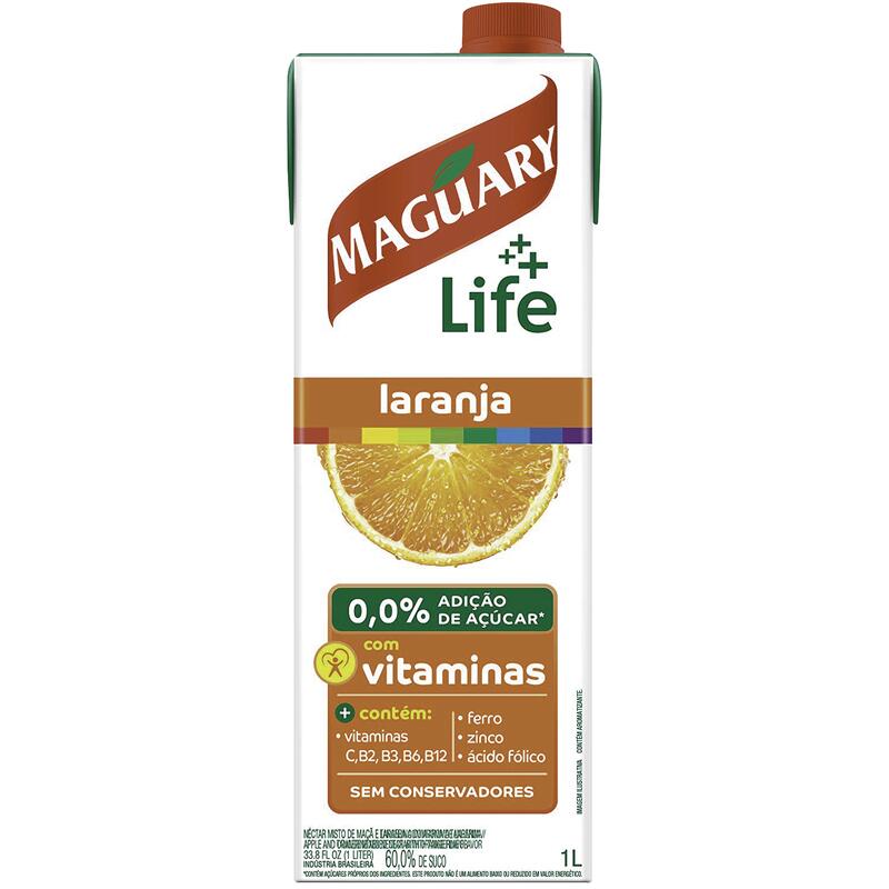 Suco Néctar Maguary Life Laranja 1L