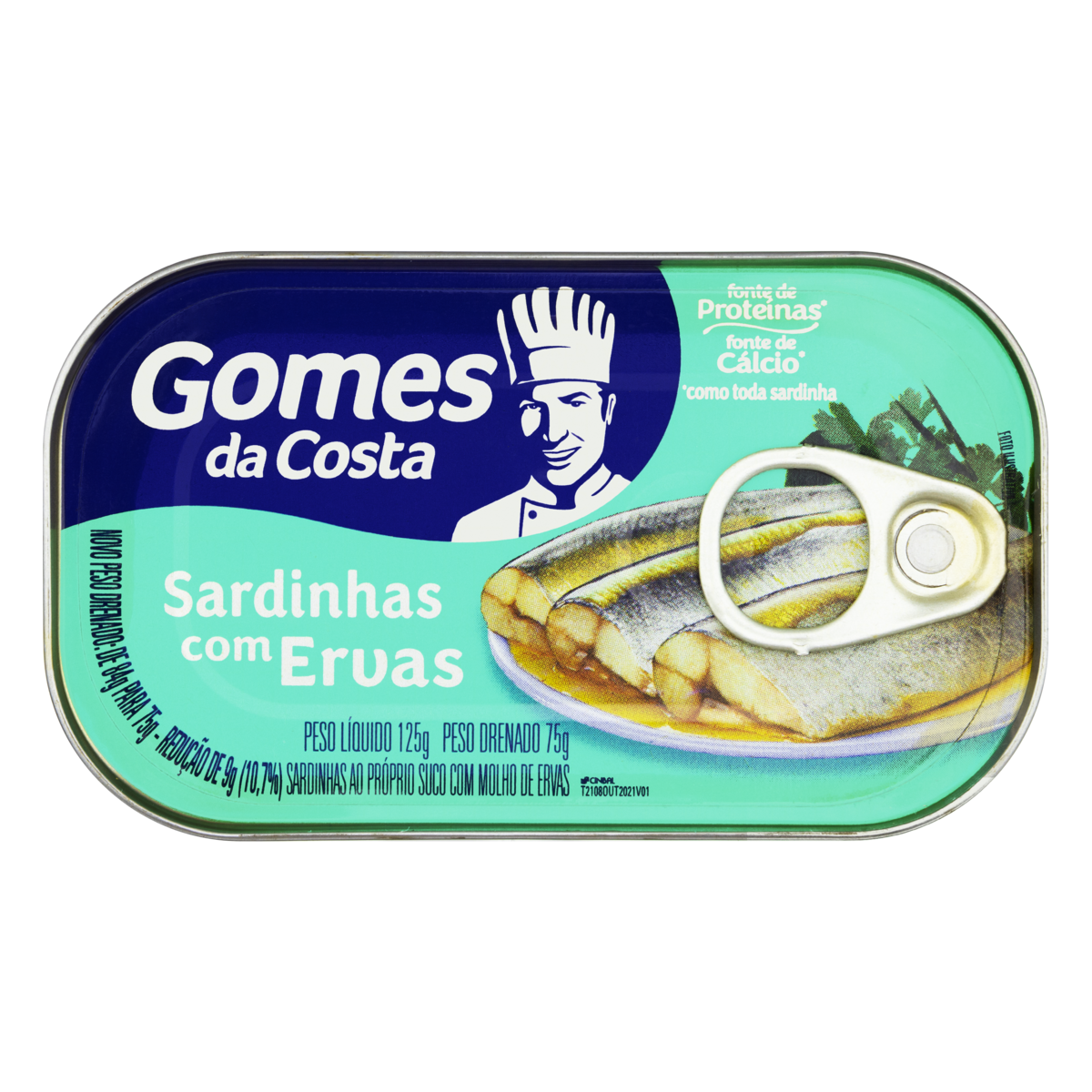 Sardinha com Ervas Gomes da Costa Lata 75g