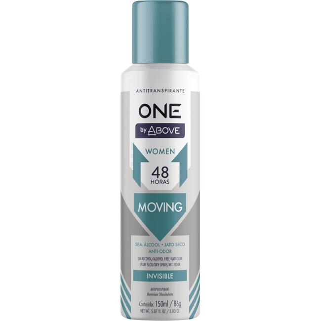 Desodorante Aerossol ONE Above Women Moving 150ml