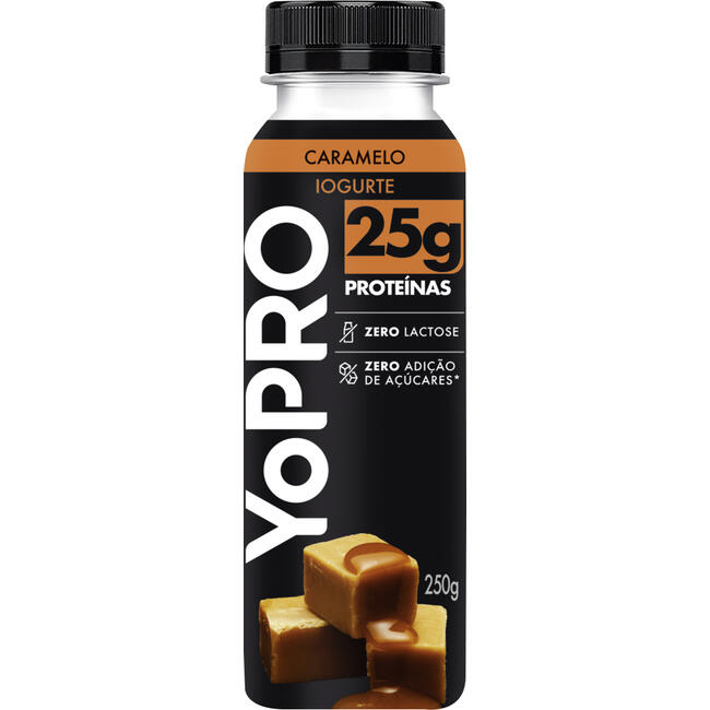 Iogurte DANONE YoPro Cookies Caramel Sem Lactose com Proteina 250g
