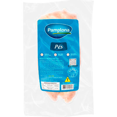 Pé Suíno Pamplona Salgado Preço por quilo na peça