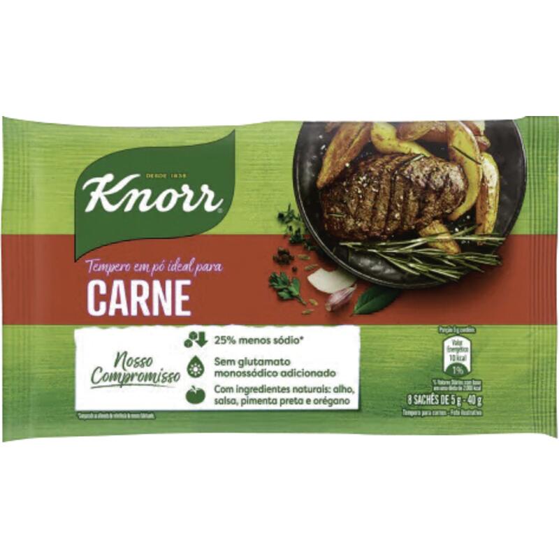 Tempero em pó Knorr Ideal para Carne 40g
