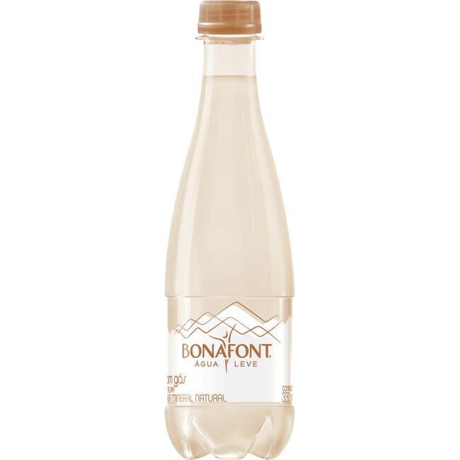 Água Mineral Bonafont Com Gás 330ml