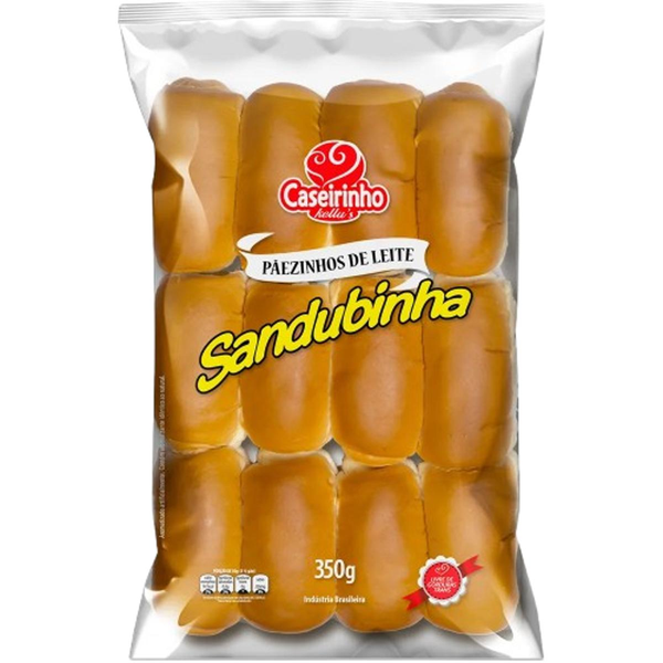 Pão Caseirinho Sandubinha 350g
