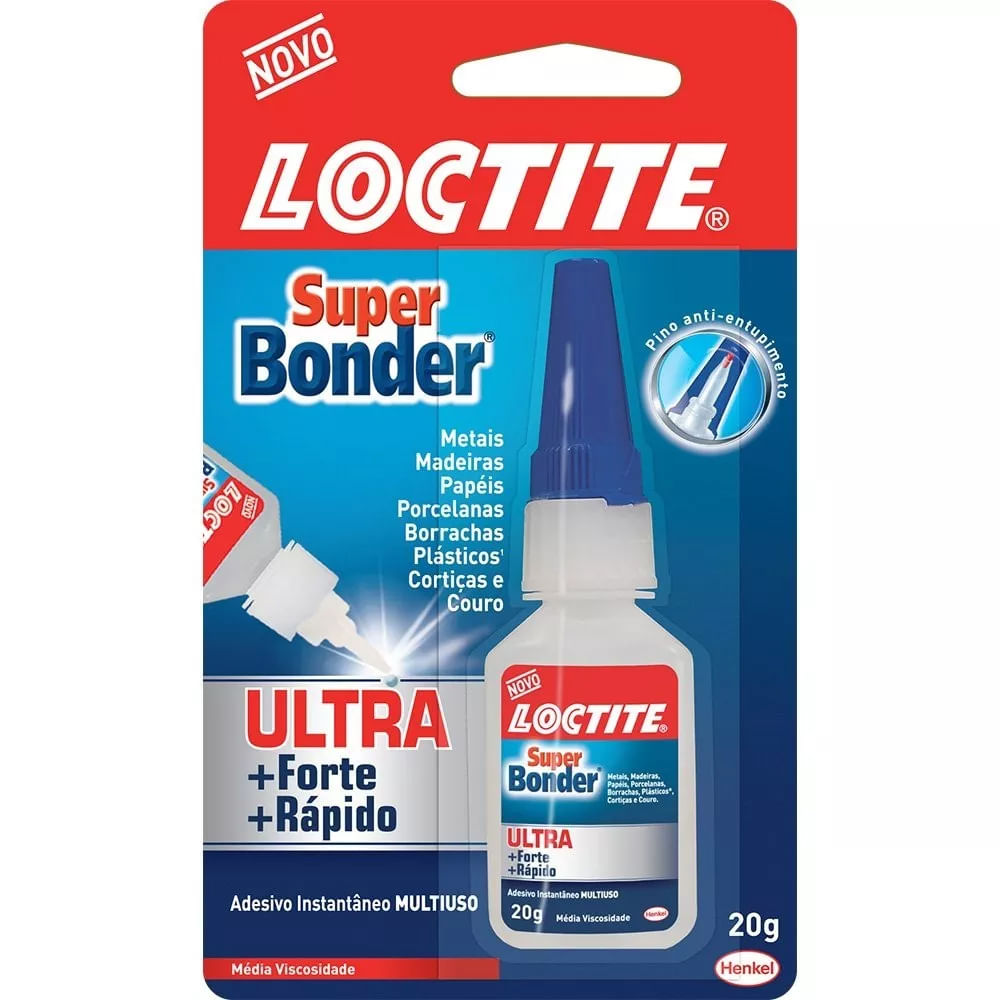 Cola Super Bonder Loctite Ultra 20g