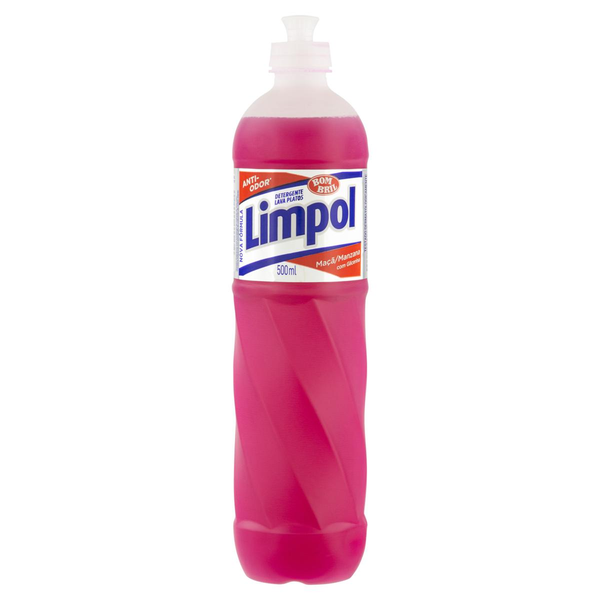Detergente Líquido Maçã Limpol Squeeze 500ml