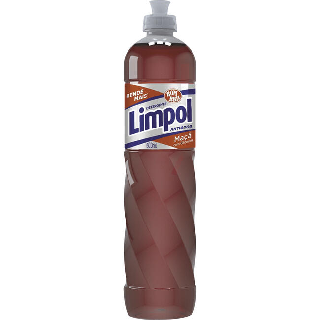 Detergente Líquido Maçã Limpol Squeeze 500ml