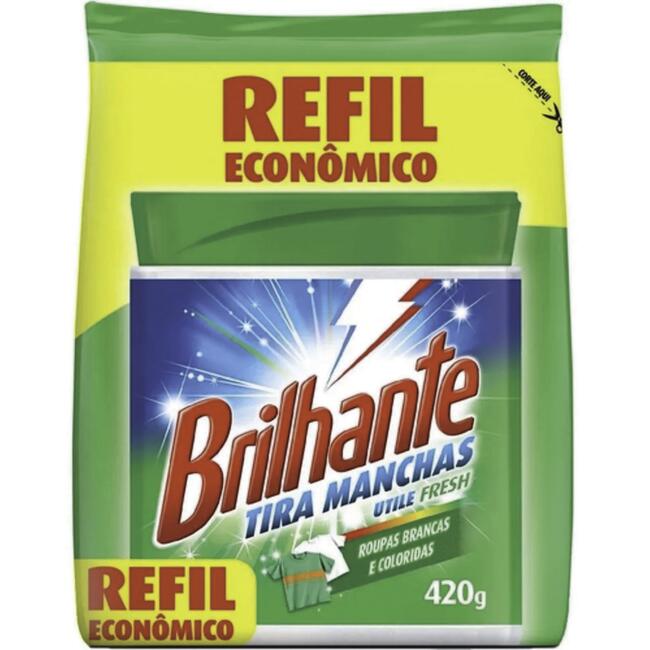 Alvejante em Pó Brilhante Tira Manchas 420g