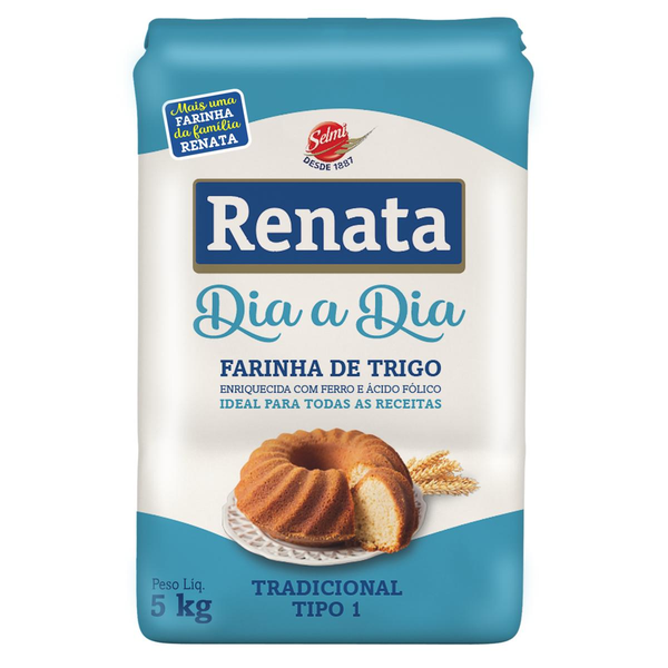 Farinha De Trigo Renata 5kg - Dia a Dia