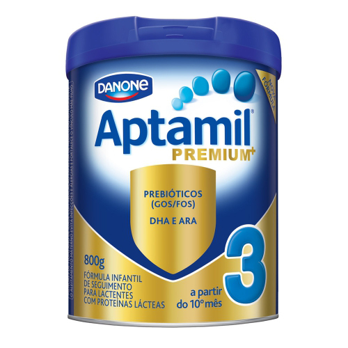 Fórmula Infantil Aptamil 3 Lata 800g