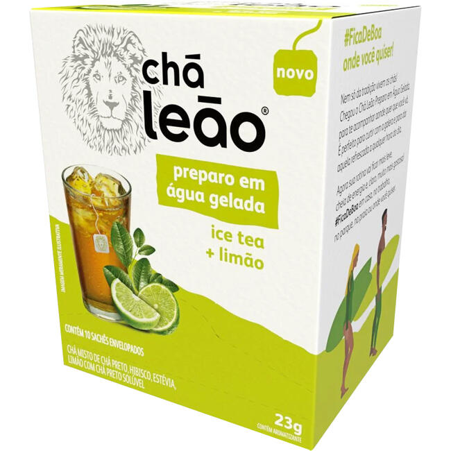 Chá Ice Tea Leão Limão 23g