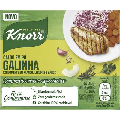 Caldo em Pó Knorr Galinha 35g