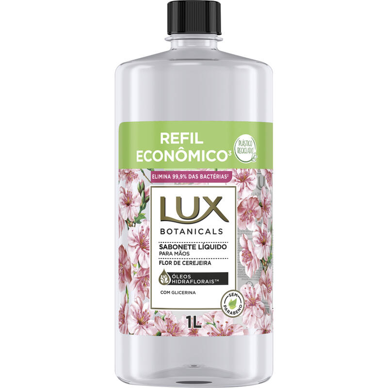 Sabonete Líquido Lux Flor de Cerejeira 1L