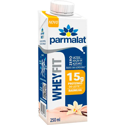 Bebida Láctea Parmalat Wheyfit Baunilha 250ml