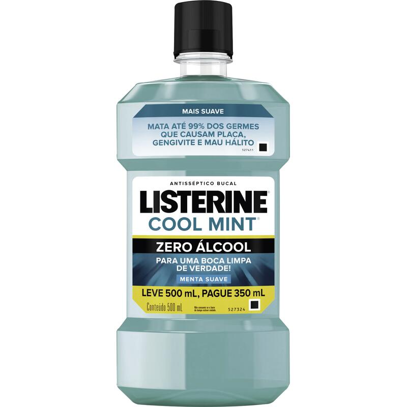 Antisséptico Bucal Listerine Zero 500ml