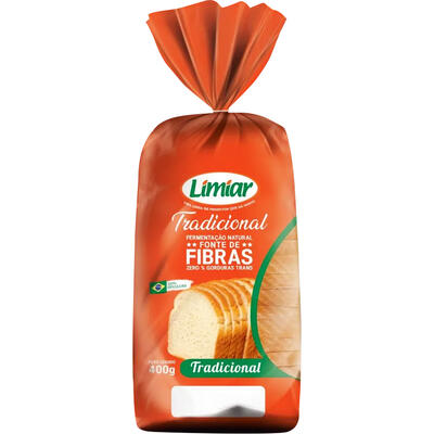 Pão de Forma Limiar Tradicional 400g