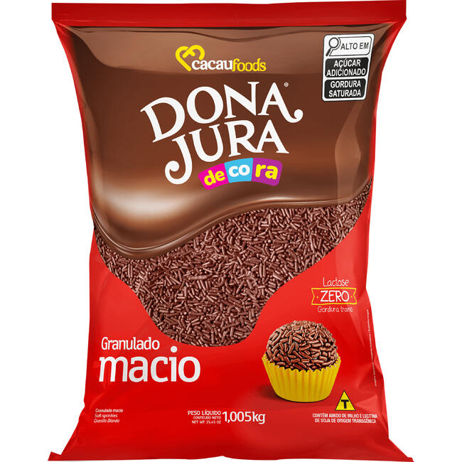 Chocolate Granulado Dona Jura 1,005kg