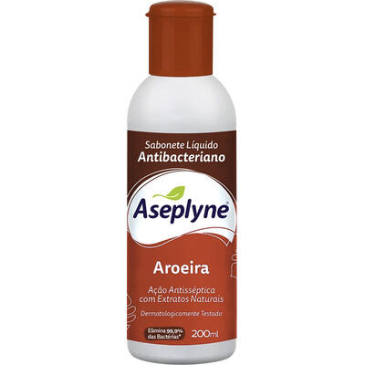 Sabonete Líquido Antibacteriano Aseplyne Aroeira 200ml