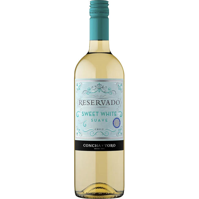 Vinho Chileno RESERVADO Branco Sweet White Suave Garrafa 750ml