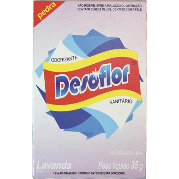 Pedra Odorizante Sanitária Desoflor Lavanda 35g